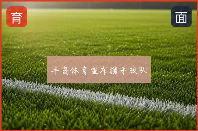 半岛体育宣布携手狼队